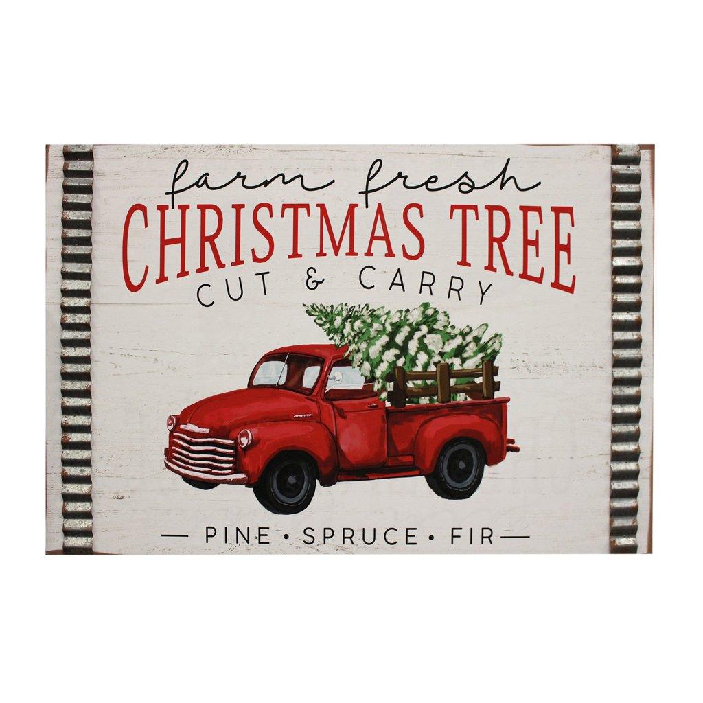 Wall Art Pick Up Truck 23.5x15.75 inch