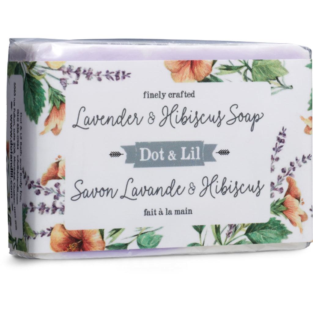 Dot &amp; Lil Soap - Lavender &amp; Hibiscus