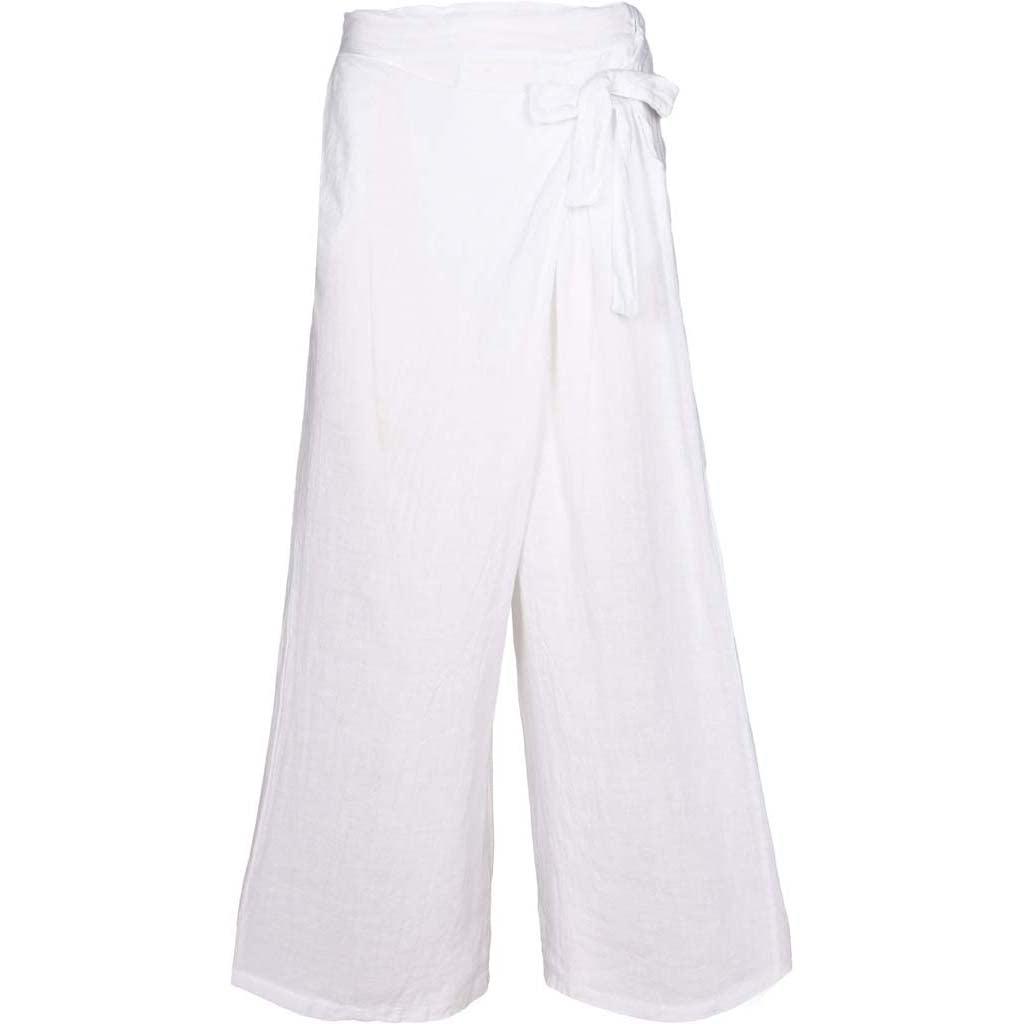 M Made in Italy Woven Pants White