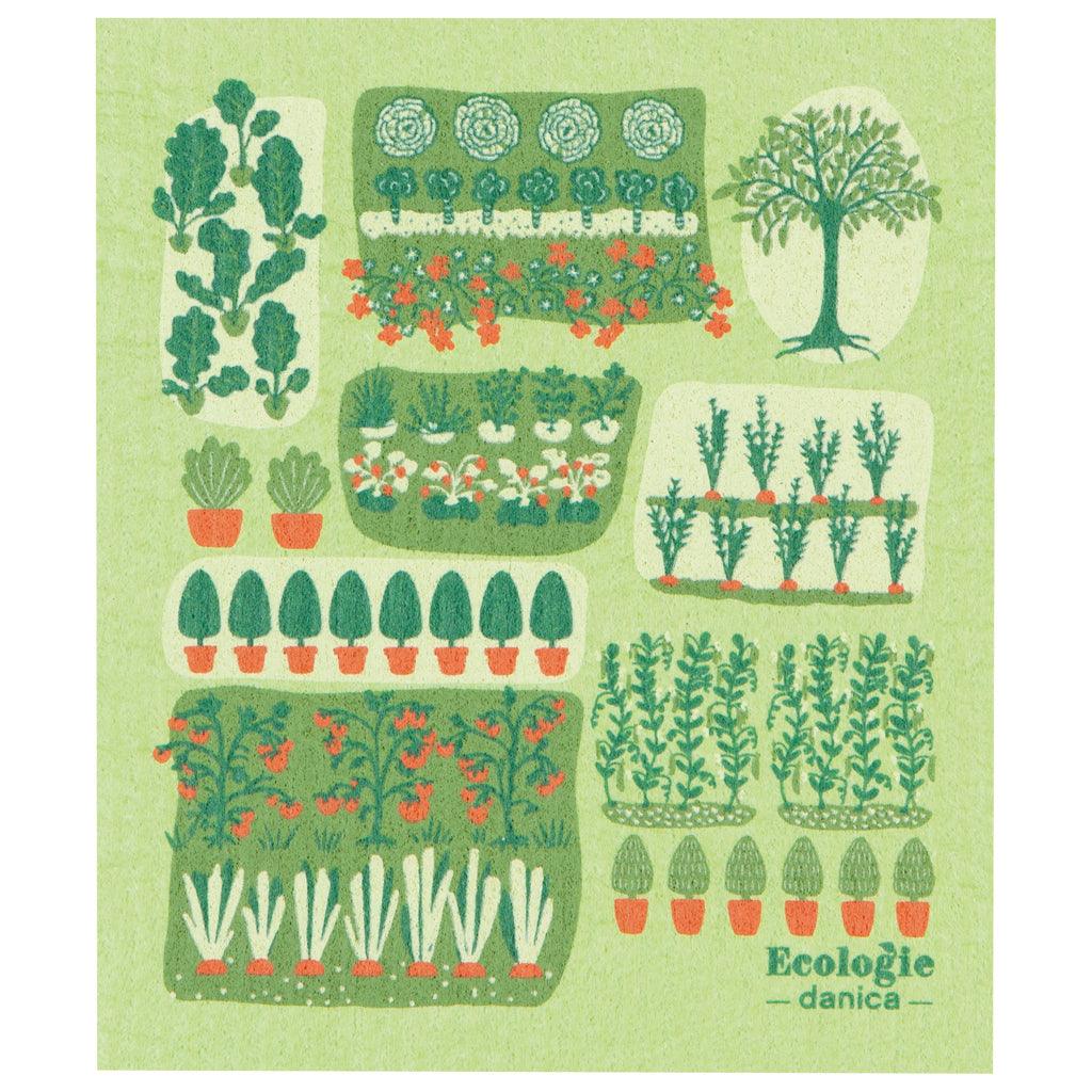 Dishcloth Swedish Garden Plots