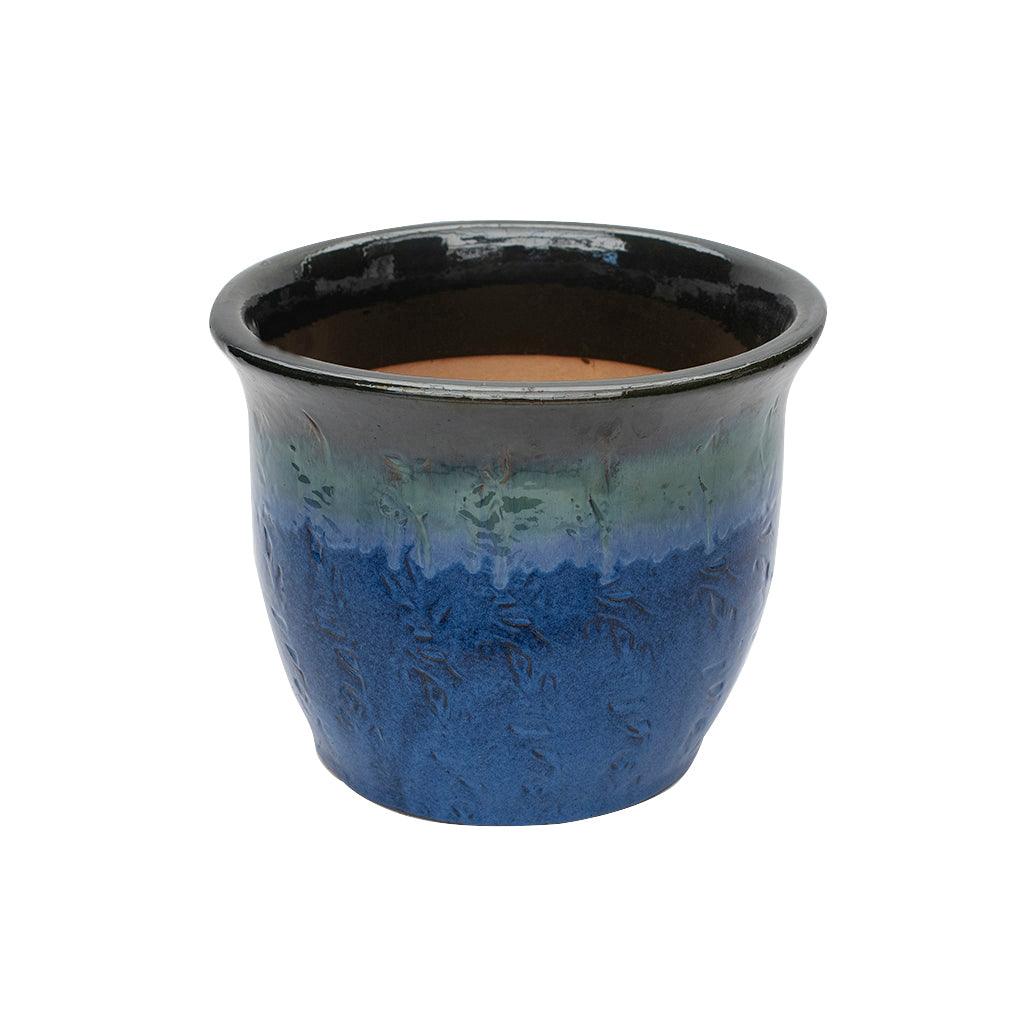 Featherleaf Collection Ceramic Pot
