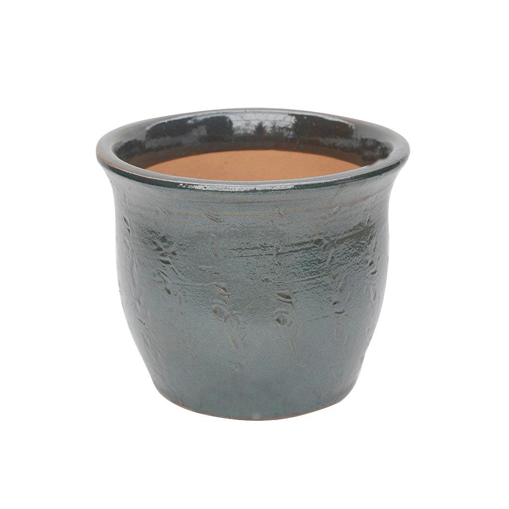 Featherleaf Collection Ceramic Pot