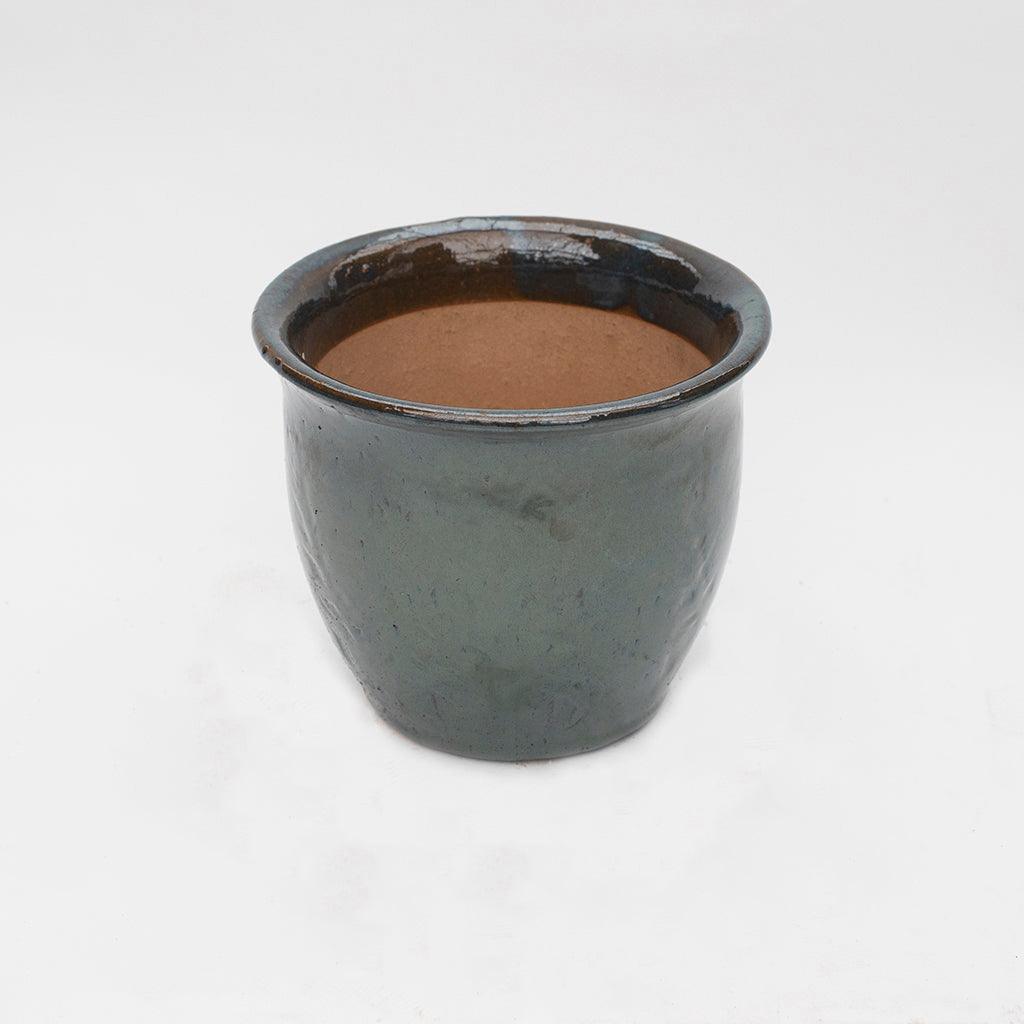 Featherleaf Collection Ceramic Pot