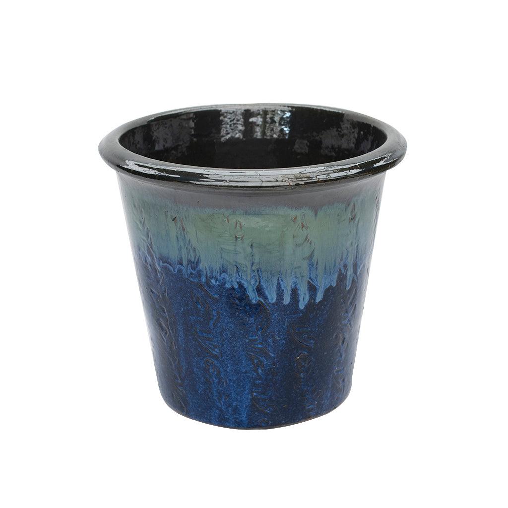 Featherleaf Collection Ceramic Pot
