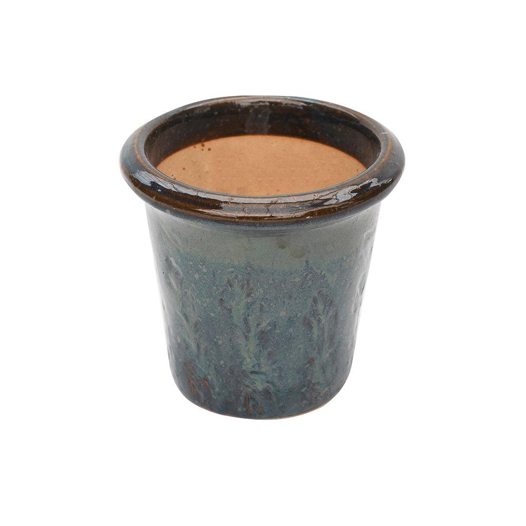 Featherleaf Collection Ceramic Pot