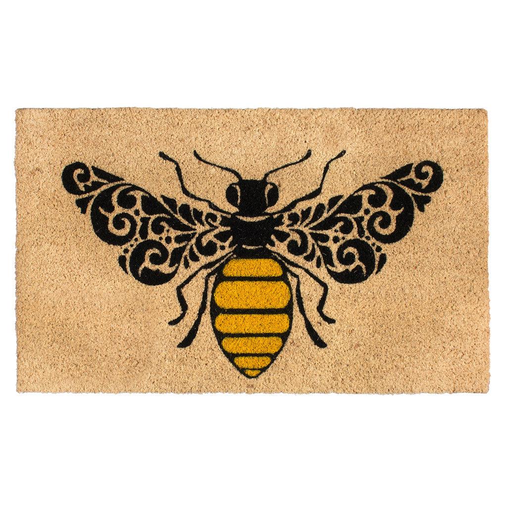 Coir Mat Elegant Bee