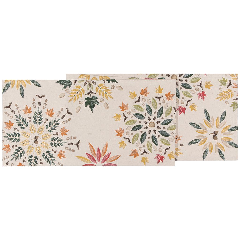 Table Runner Fall Foliage 72"