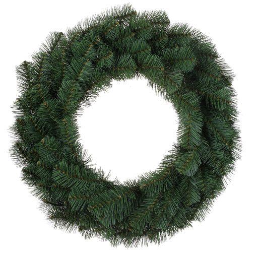 Embrace the timeless beauty of the holiday season with this exquisite 24-inch Douglas Fir Wreath. Handcrafted with care, this wreath captures the essence of winter&#39;s natural splendor. The lush, lifelike Douglas fir foliage is thoughtfully arranged to create a full and inviting wreath that evokes the spirit of the season.