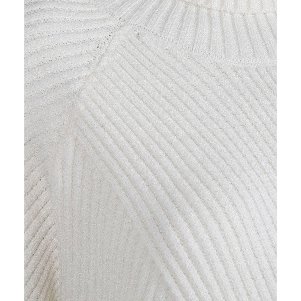 Sweater Fancy Knit Off White