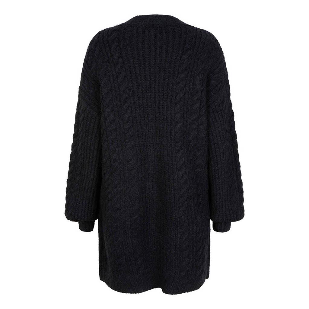 Cable Knit Cardigan Black - Sheridan Nurseries Online