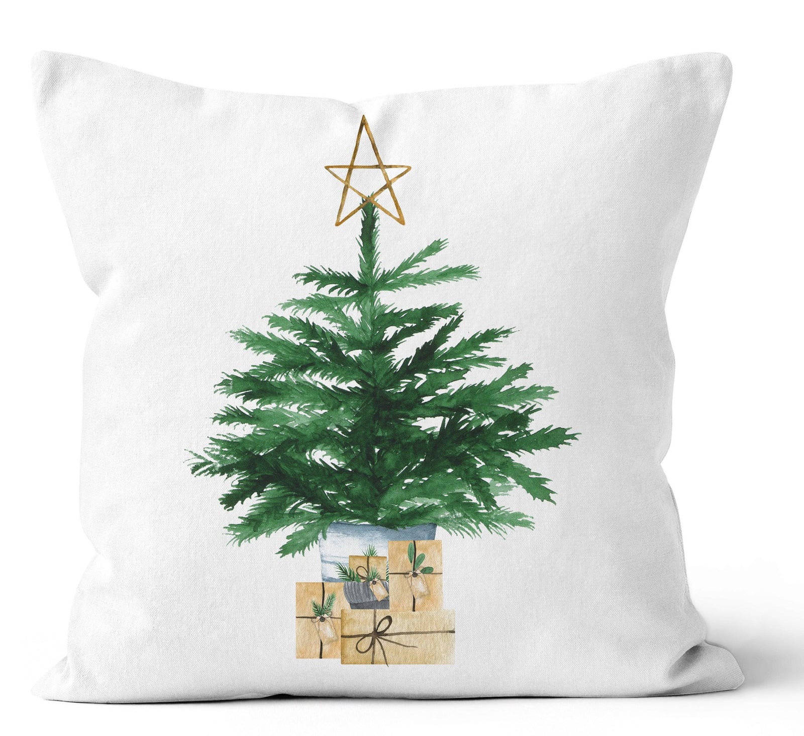 Scandinavian Christmas Tree Pillow 18X18