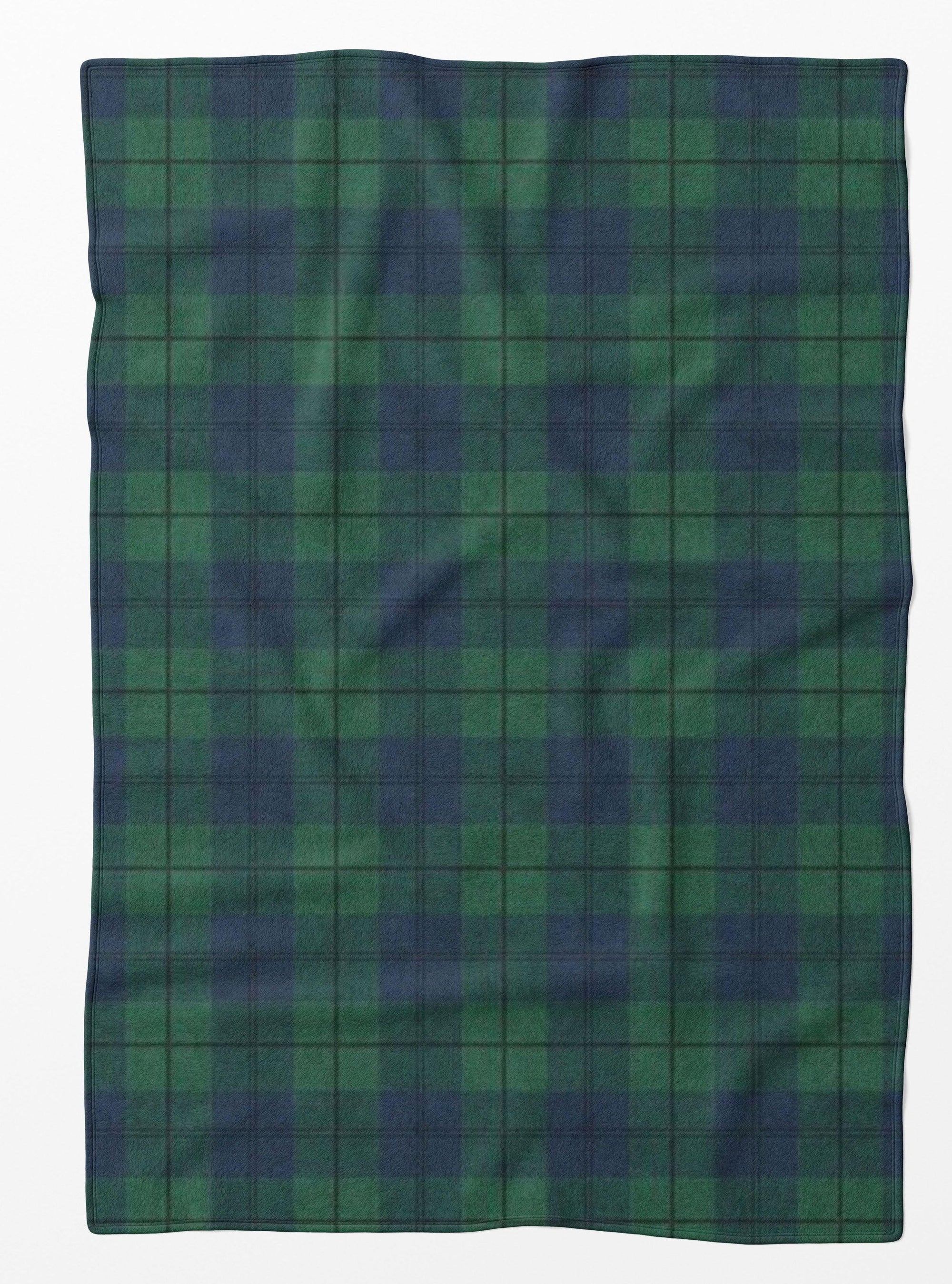 Blackwatch Tartan Throw 50"x70"