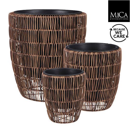 Peta Wicker Pot