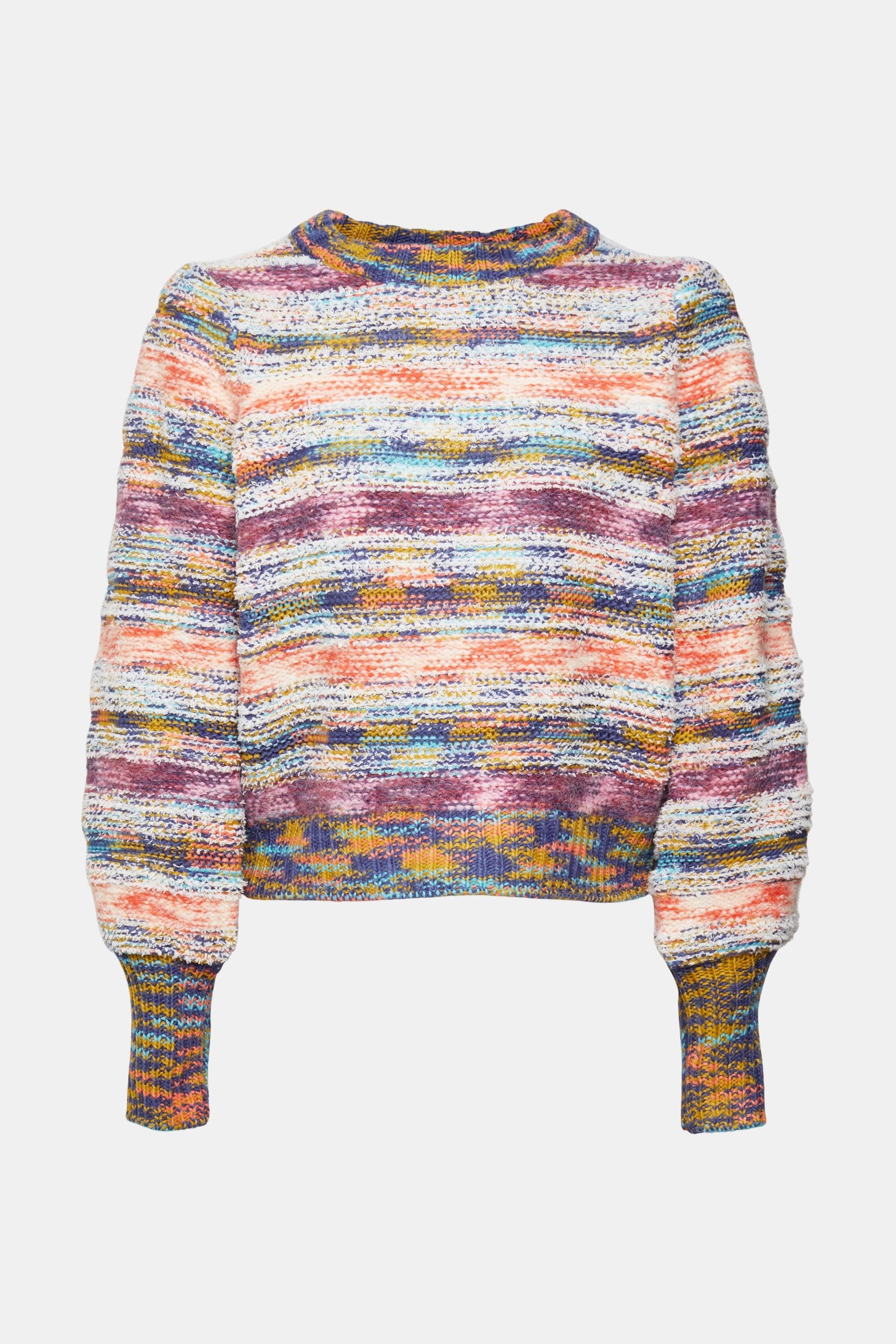 Puff Sleeve Sweater Lilac