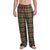 Men's Christmas Tree Farm Plaid Pajama Pant - Red/Grey