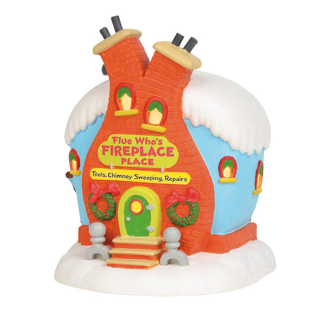 Grinch Village - Flue Who&#39;s Fireplace Place