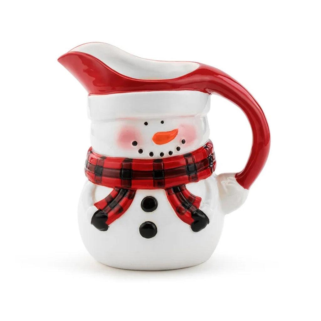 Snowman Pitcher Planter