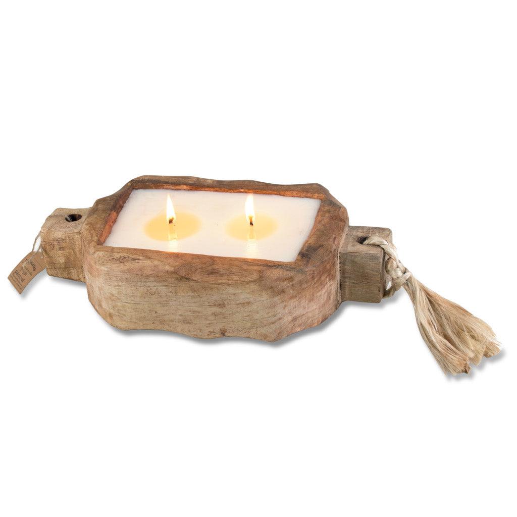 Himalayan Driftwood 2-Wick Candle - Grapefruit Pine Scent (24oz)