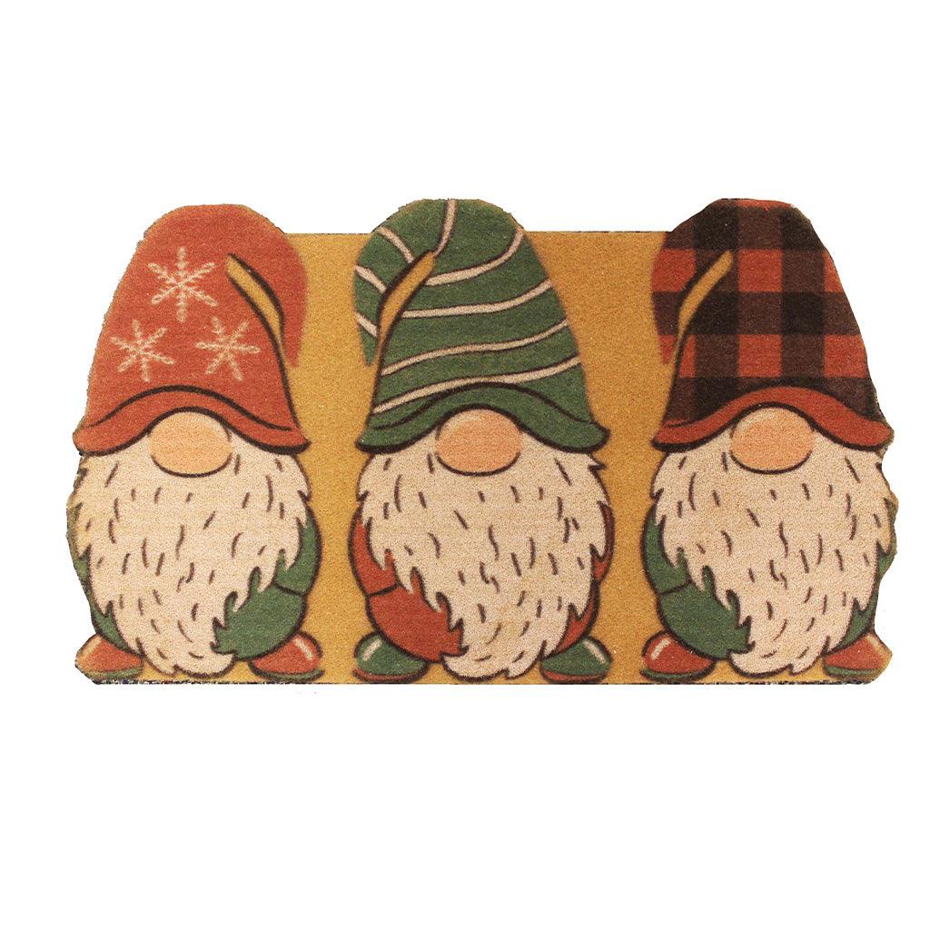 Doormat Christmas Gnomes 27.5x15.7