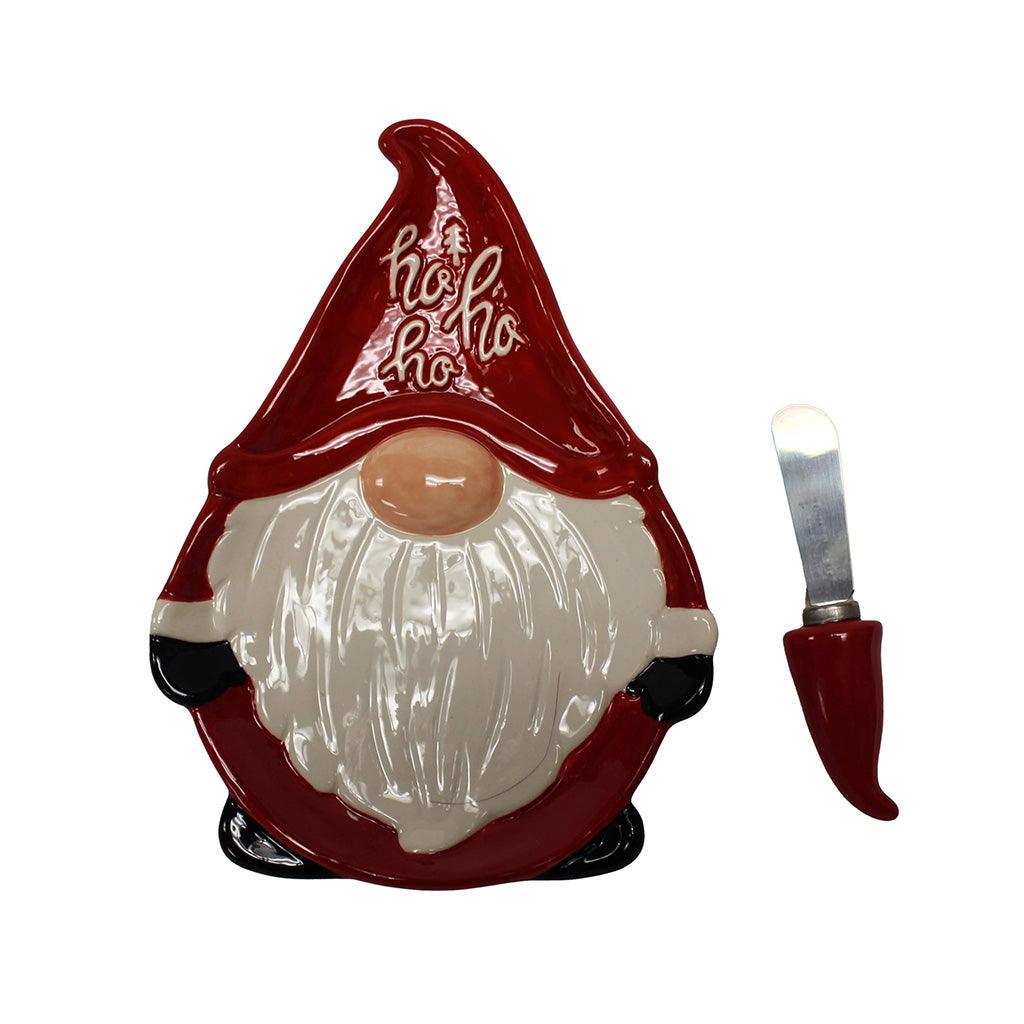 Santa Plate With Spreader