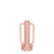 Candleholder Ula Pink 21cm H