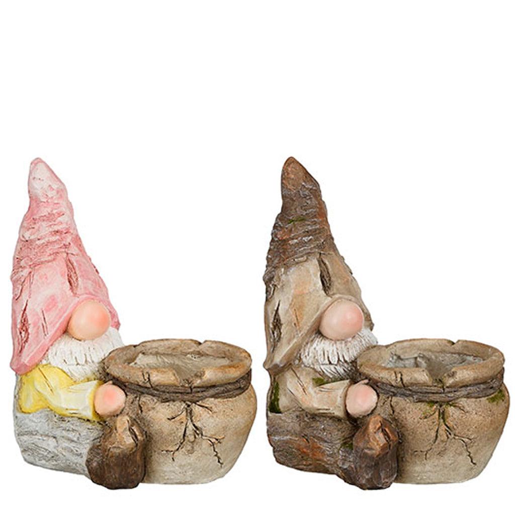 Gnome Pot Pink/Brown Assorted