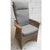 Experience superior comfort in your outdoor living space with the Boston Reclining Chair. The reclining design and Teak-coloured armrests elevate your outdoor dining experience while its Driftwood-coloured frame and warm Light Brown cushions provide a sophisticated aesthetic. Experience luxurious, relaxing moments in comfort and style.