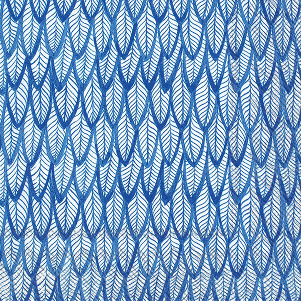 Blue Feathers Lunch Napkin