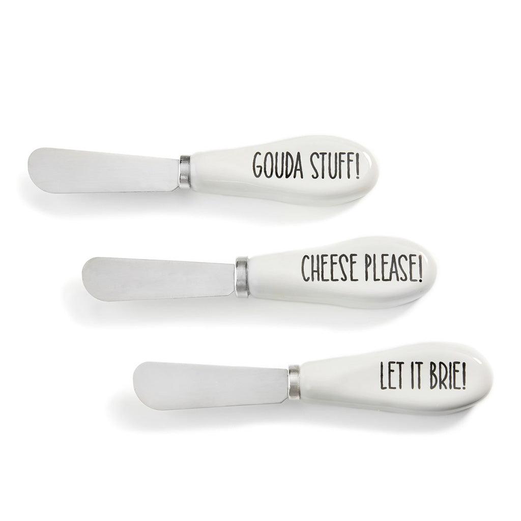 Cheese Spreaders. Set Of 3