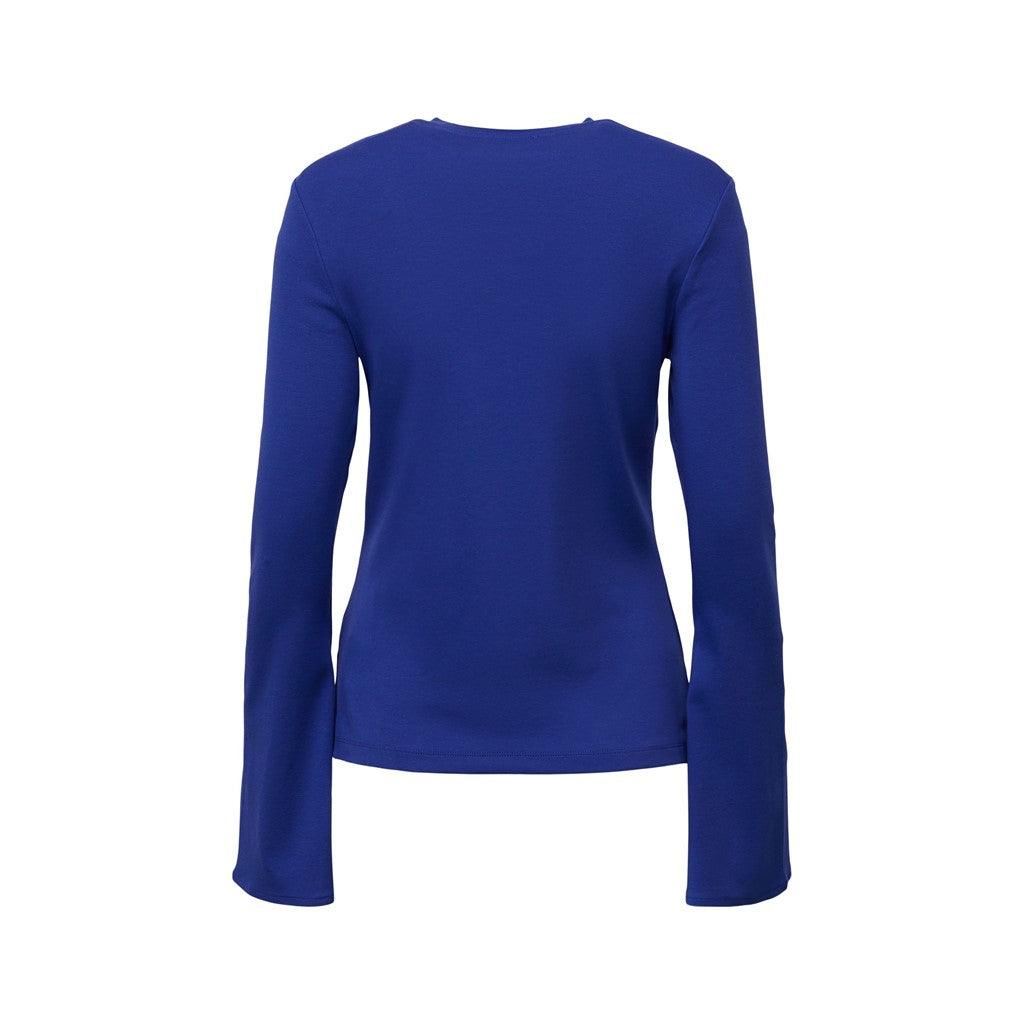 Top Cut Out Slim Long Sleeve Ink