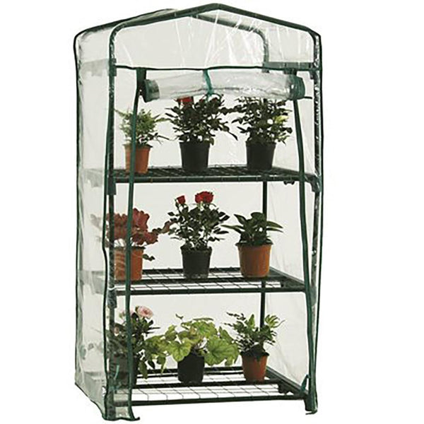 Greenhouse Portable 3-Tier 27x19x49in - Sheridan Nurseries