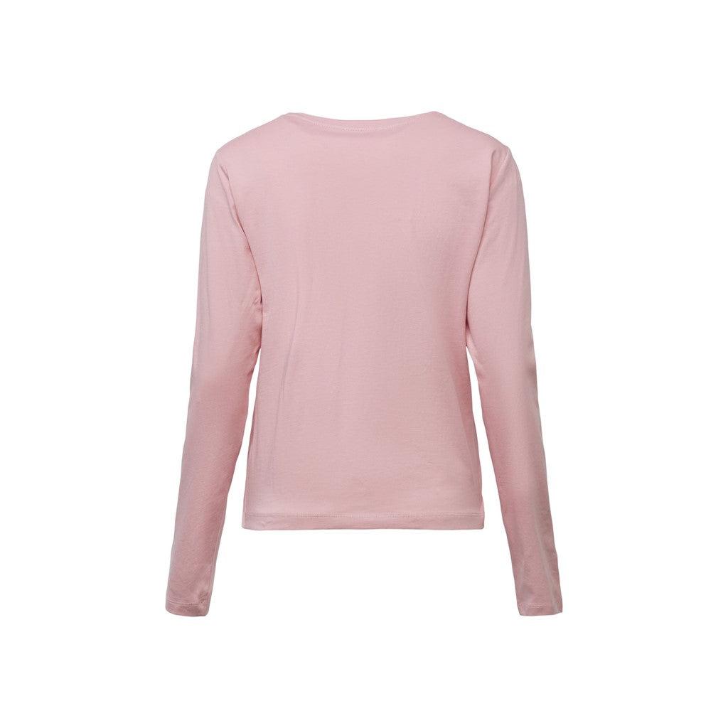 Tee Cotton Jersey Long Sleeve Light Pink