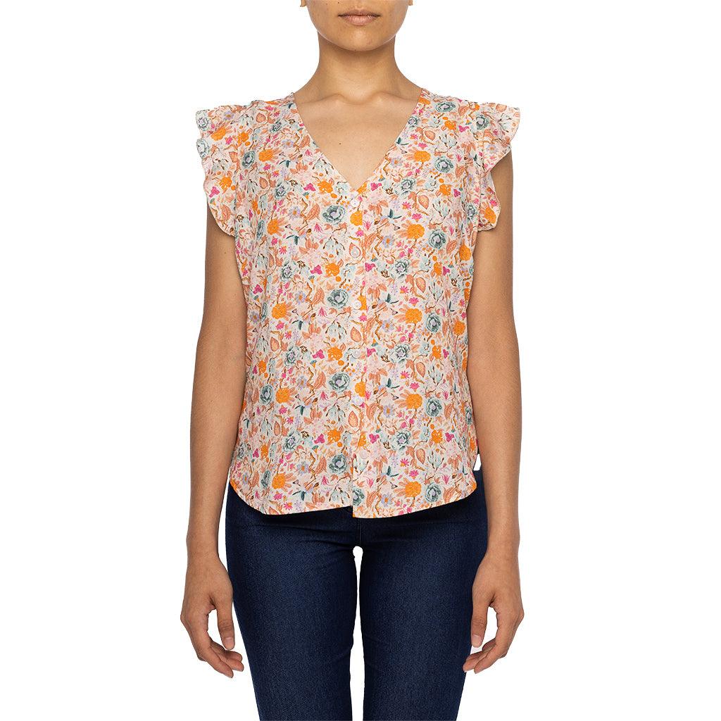 Beach Day In Bloom Blouse