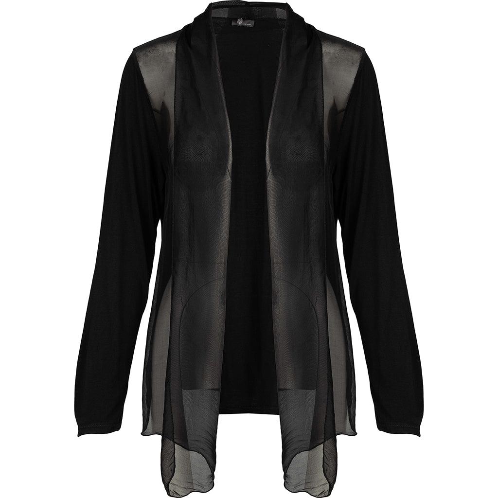 M Italy Jacket Viscose/Silk Black