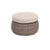 Crafted with resin wicker to last year over year with an aluminum frame and a woven linen cushion, the Moroccan Stool/Table is designed to deliver durability in style. Measuring 26.7inX12.2in, this stool features a functional ice bucket to complement your outdoor living.