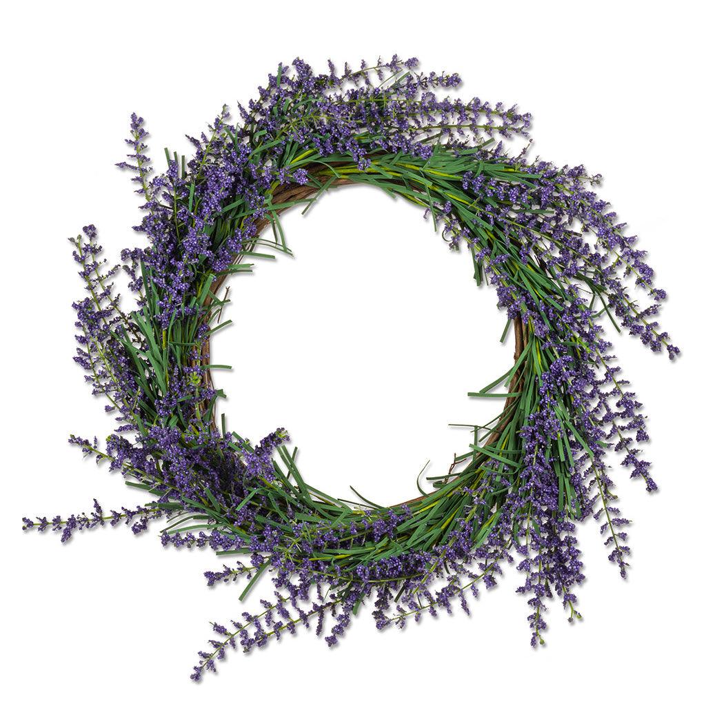 Let the soothing look of lavender make your entrance more inviting with the Classic Lavender Wreath. This circular wreath comprised of vibrantly coloured lavender blooms is sure to bring the spirit of Spring to your door. 