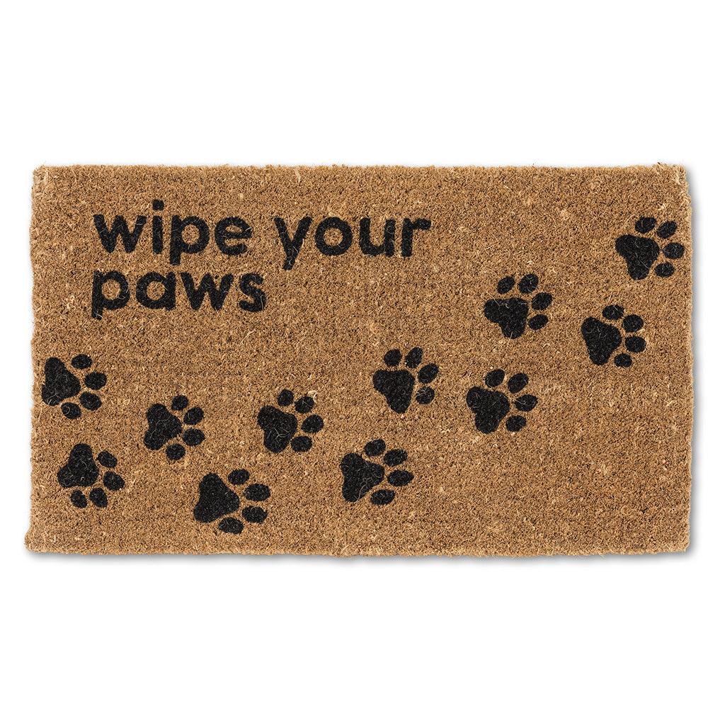 Doormat Wipe Your Paws 18x30
