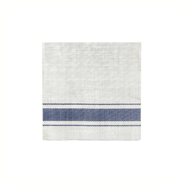 Bistro Stripe Cocktail Napkin Blue Sheridan Nurseries Online