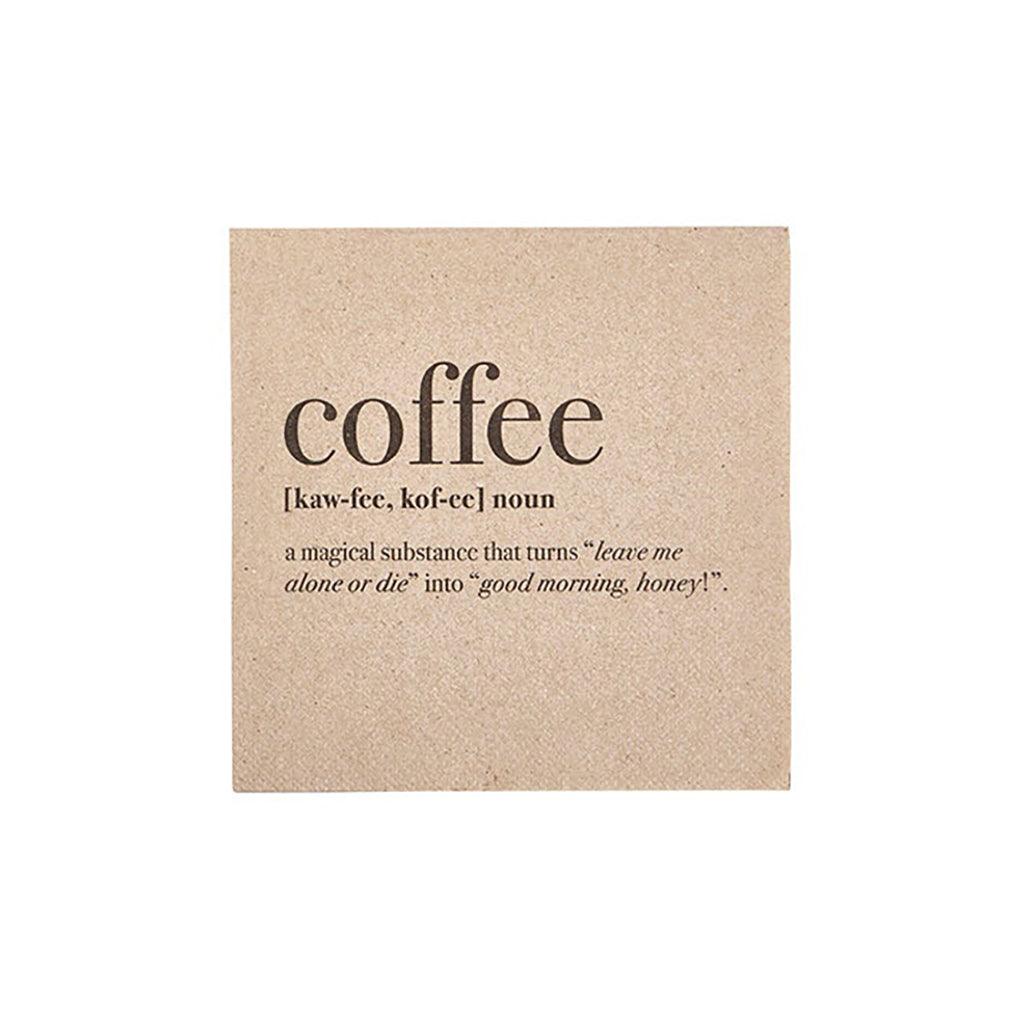 Coffee Cocktail Napkin