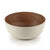 Bamboo Walnut Bowl - Basic White 9"