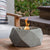 Add tranquility to any indoor or outdoor space with the Geo Fire Bowl. Burning with clean gel fuel, this product is environmentally friendly and burns for 2-3 hours per can. Fuel crackles like a real fire with a 7in flame, weighing 15lbs.