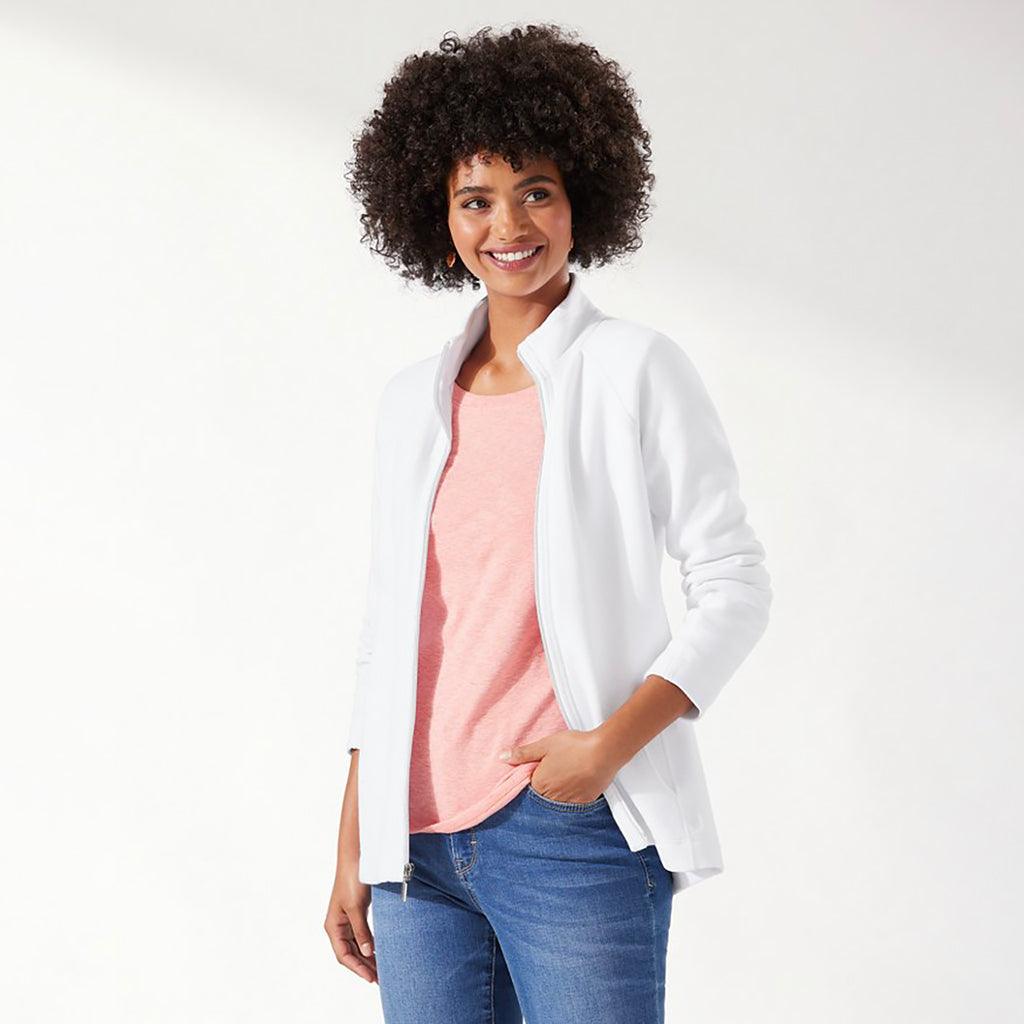 Aruba Full Zip Top White - Sheridan Nurseries Online