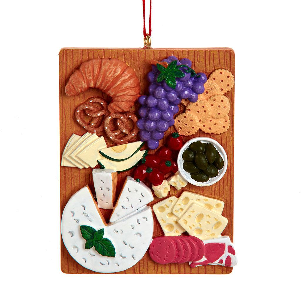 Charcuterie Board Ornament 3.125in