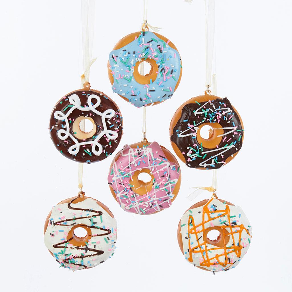 Donut Ornaments 2.75x1.29in 6Asst