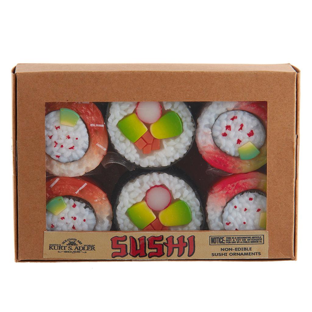 Sushi Paper Box Ornament 5.5in