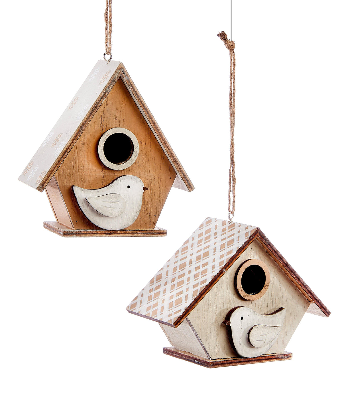 Bird House Ornament 2asst