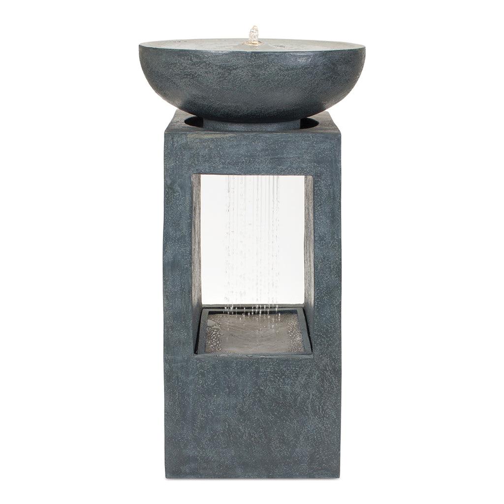 Discover the perfect centerpiece for your outdoor space with the Fountain Resin 17&quot; sq x 33&quot; high. Bring tranquility to your garden or patio with this beautifully crafted fountain. Enjoy the soothing sound of running water as it adds a touch of serenity to your environment.
