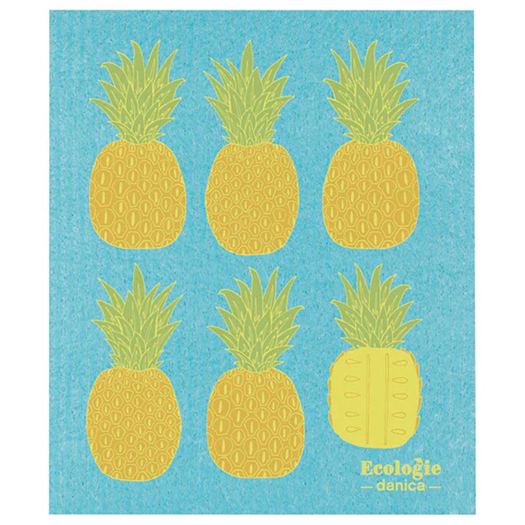 Pineapples Swedish Dish Cloth