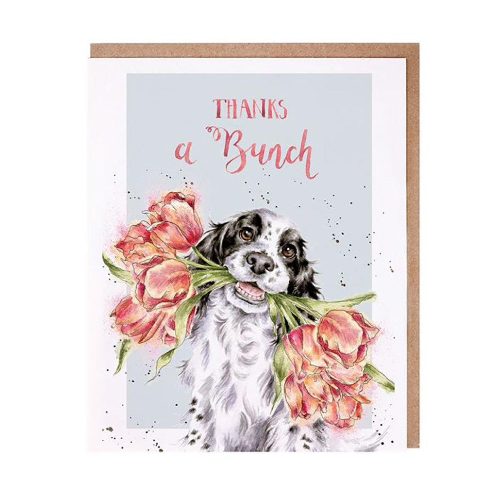 Thanks A Bunch (Dog) Card