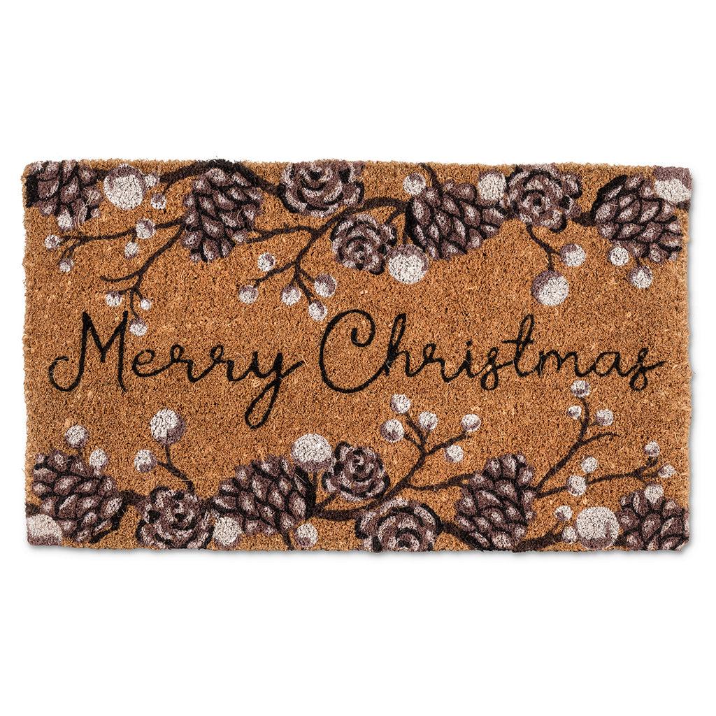 Merry Christmas Doormat 18x30in